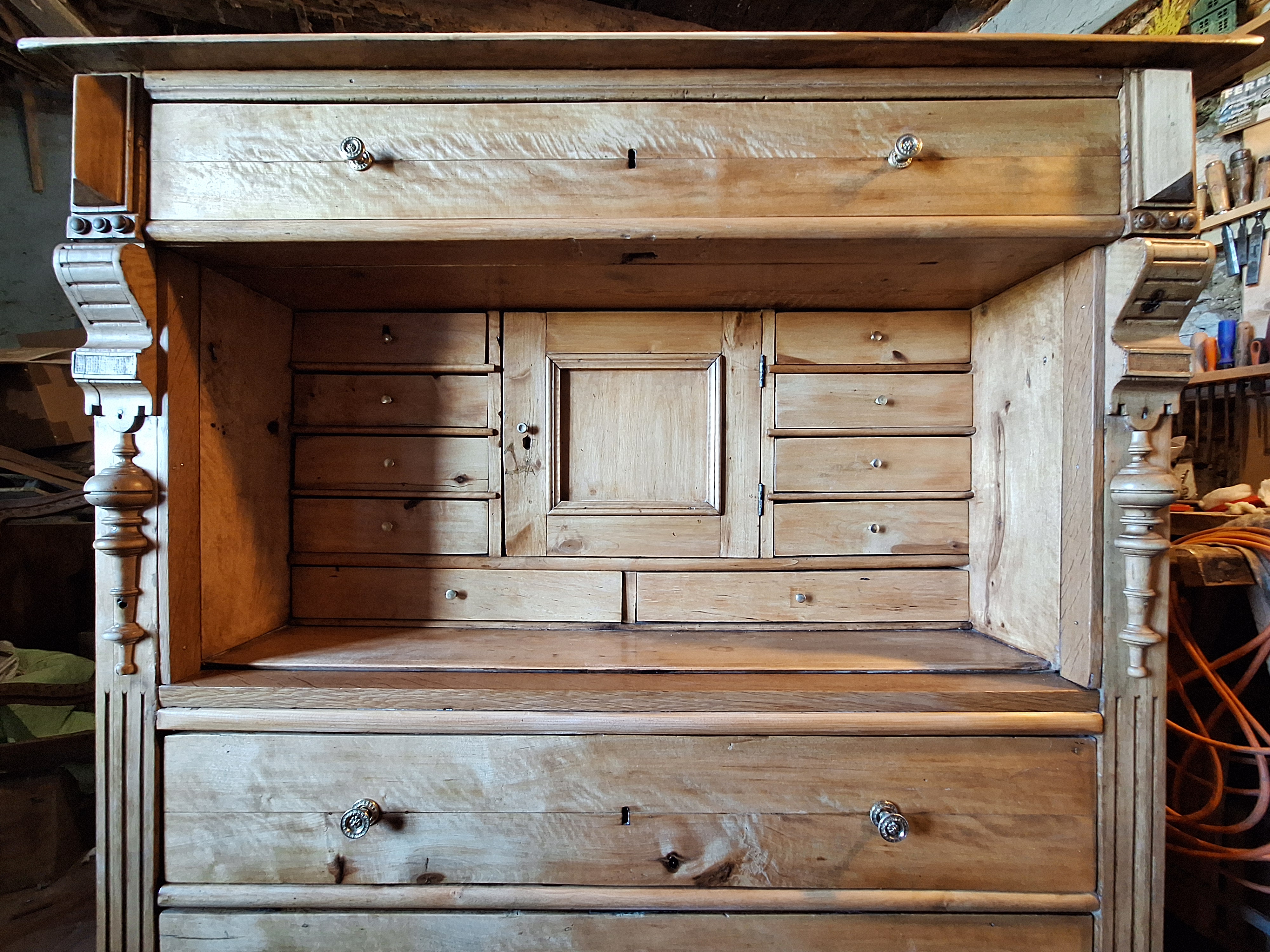 Restauration d'un cabinet XVIIIeme